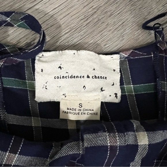 Urban Outfitters Blue and White Sleeveless Midi Slip Dress​ - Picture 7 of 7